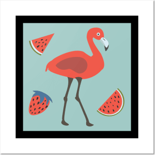 Flamingo Posters and Art